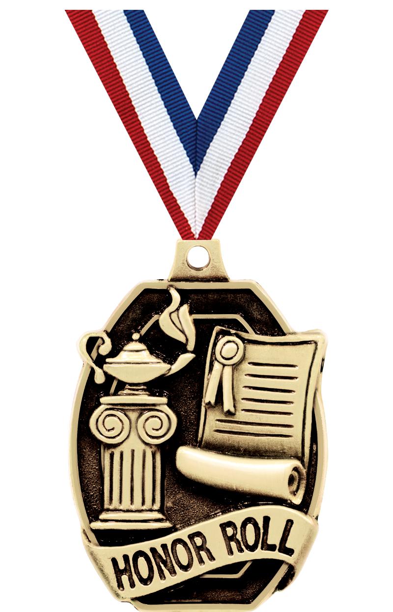 2" SCHOLASTIC-HONOR ROLL MEDAL