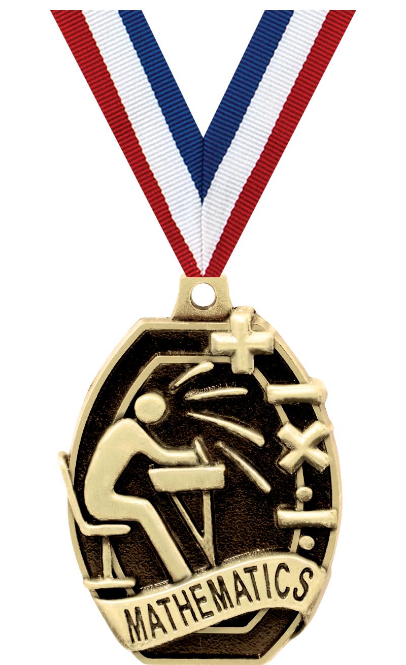 2" SCHOLASTIC-MATHEMATIC MEDAL