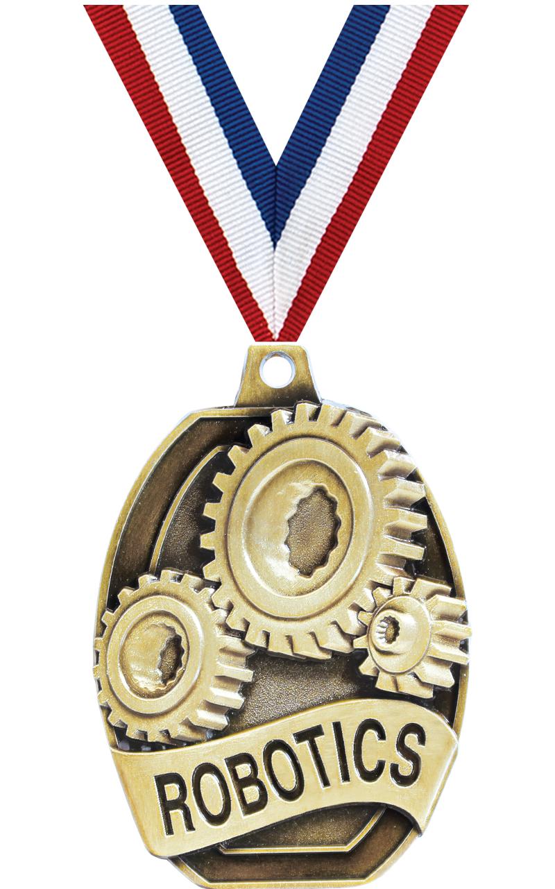 2" SCHOLASTIC-ROBOTICS GLD MDL