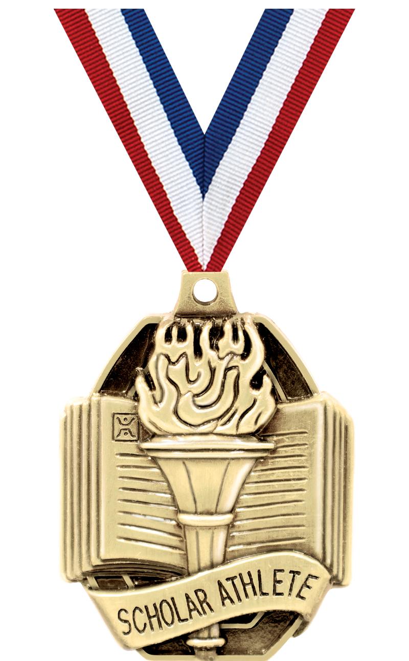 2" SCHOL.SCHOLAR ATHLETE MEDAL