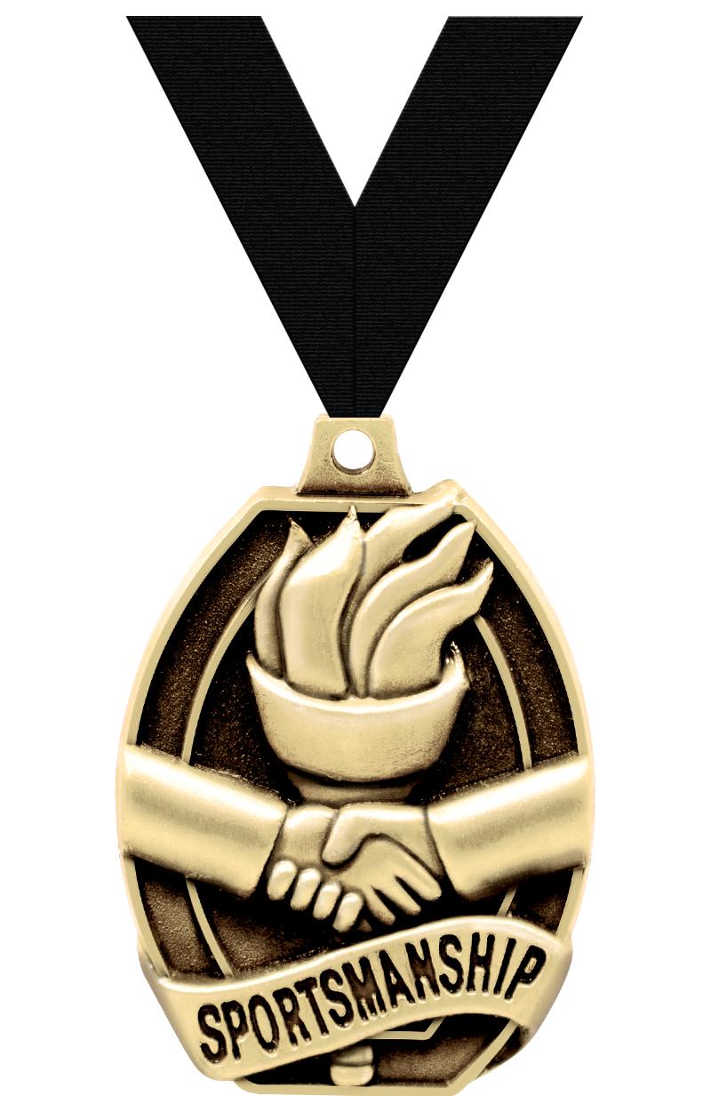 2"SCHOLSTC-SPORTSMANSHIP MEDAL