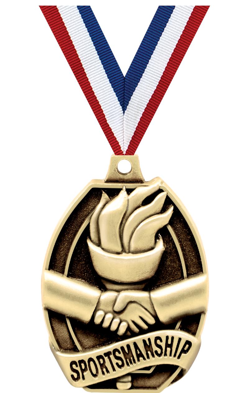 2"SCHOLSTC-SPORTSMANSHIP MEDAL
