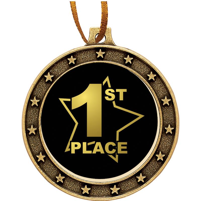 UNIVERSE STAR MEDAL ORNAMENT