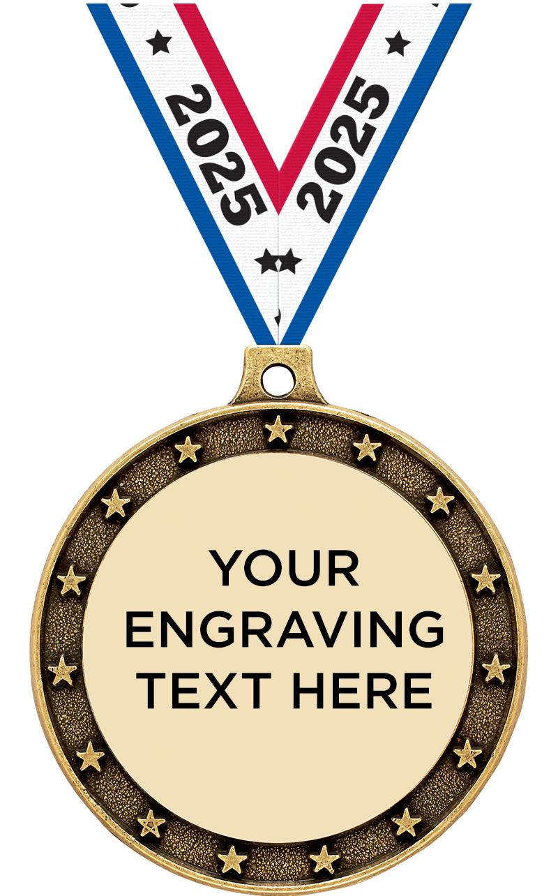 2.5"UNIV STAR ETCHED PLATE MDL