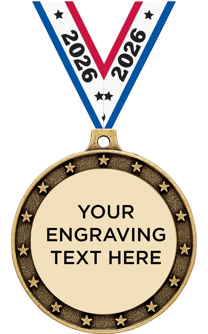 2.5"UNIV STAR ETCHED PLATE MDL