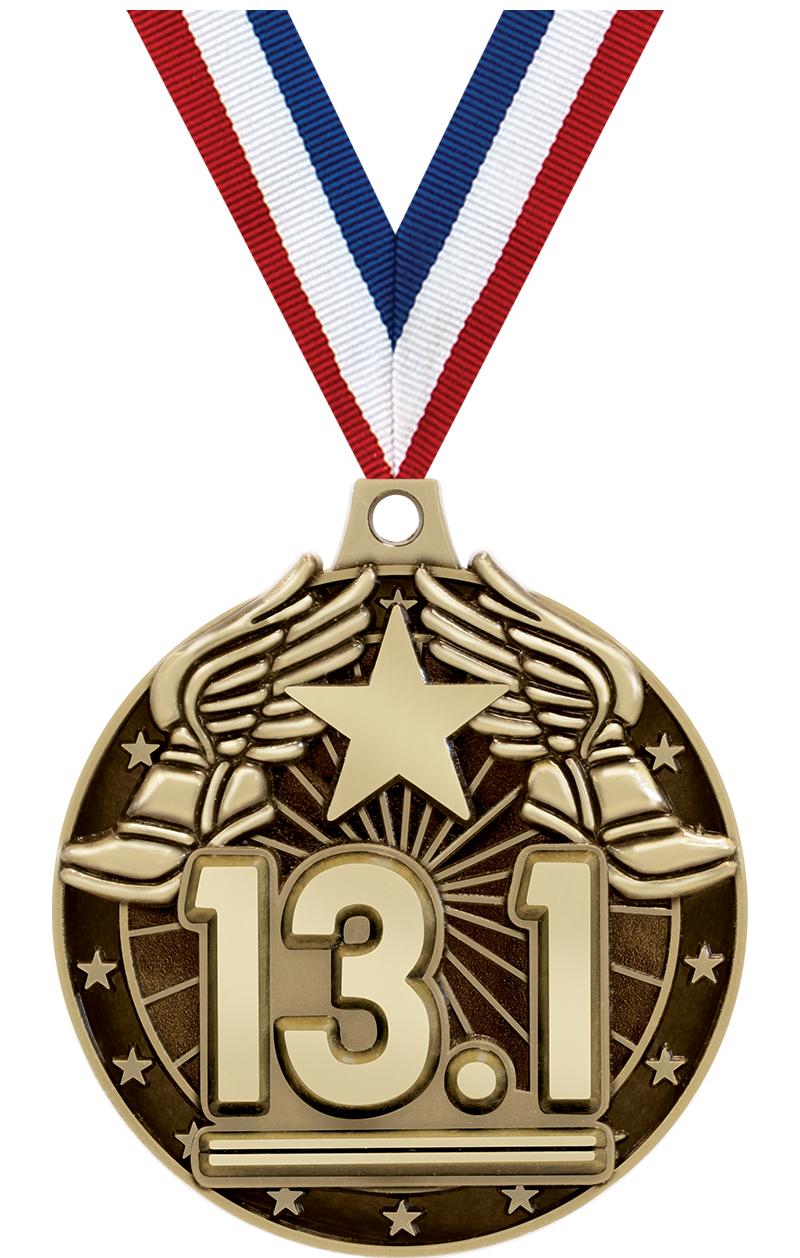 2" 3D 13.1 GOLD MEDAL