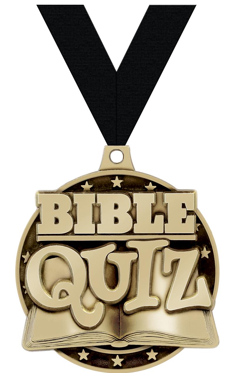 2" 3D BIBLE QUIZ GOLD