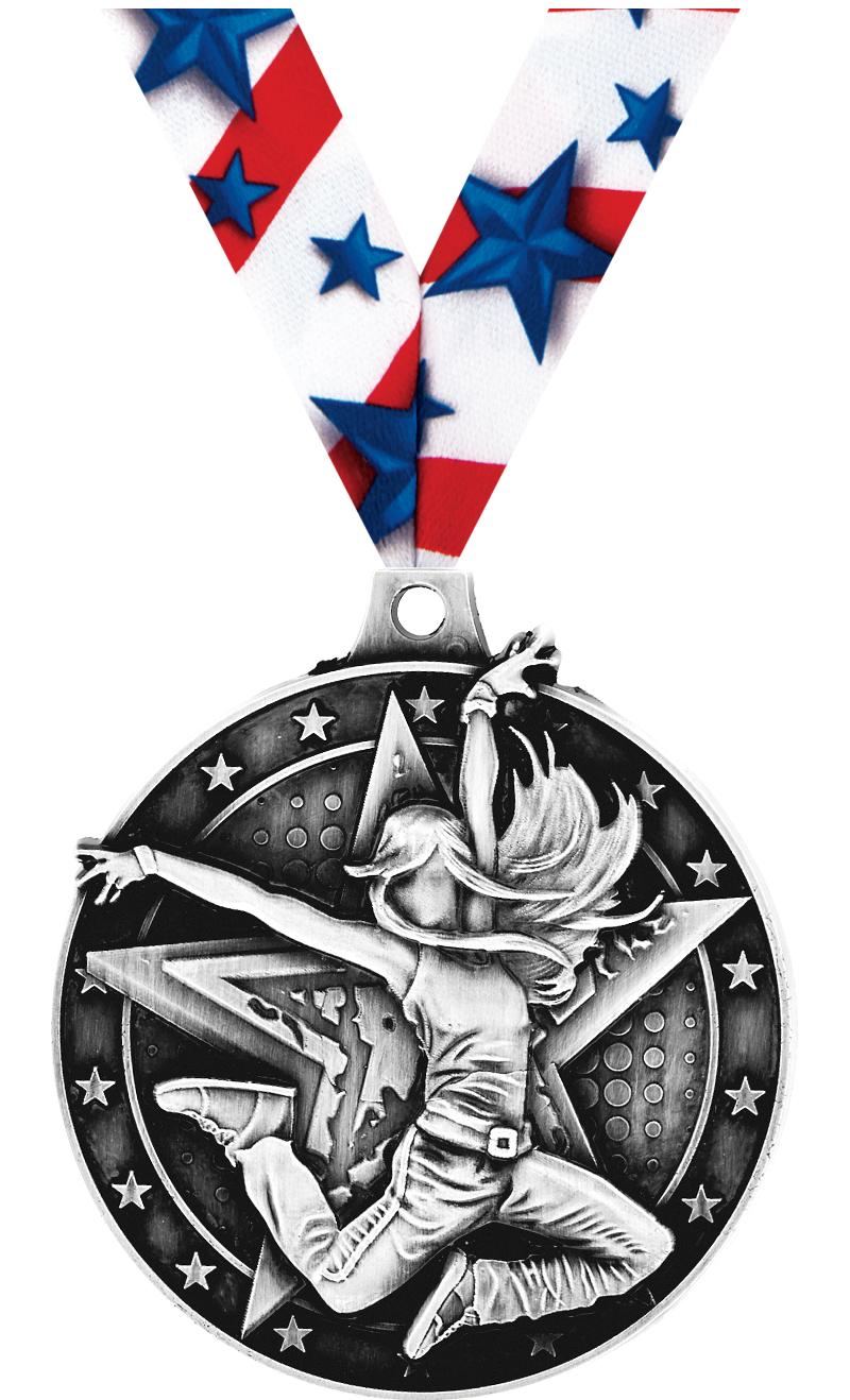 2" 3D HIP HOP FML MDL SV W/RIB