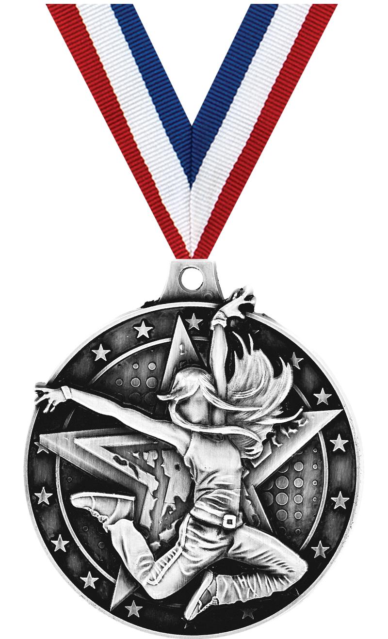 2" 3D HIP HOP FML MDL SV W/RIB