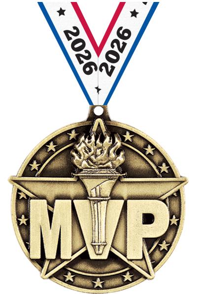 2" 3D MVP - MEDAL GOLD