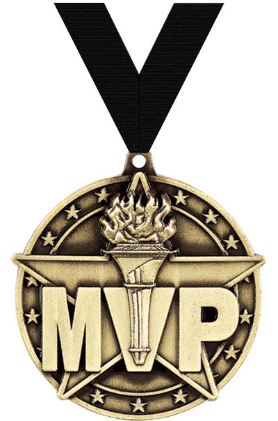 2" 3D MVP - MEDAL GOLD