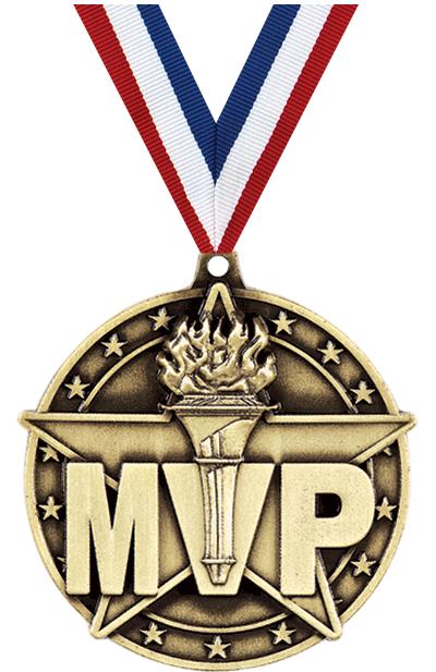 2" 3D MVP - MEDAL GOLD