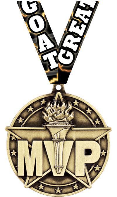 2" 3D MVP - MEDAL GOLD