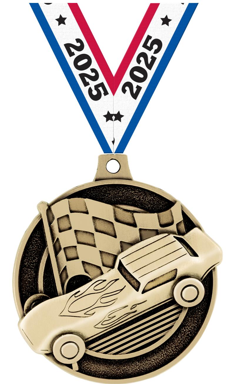 2"3D DERBY MEDAL GOLD