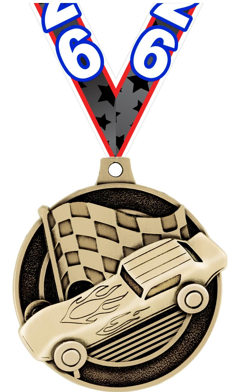 2"3D DERBY MEDAL GOLD