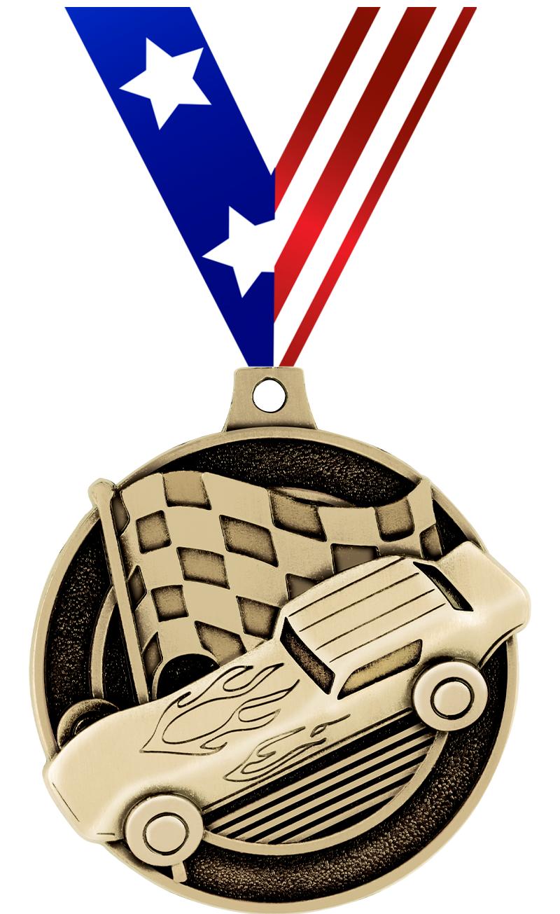 2"3D DERBY MEDAL GOLD