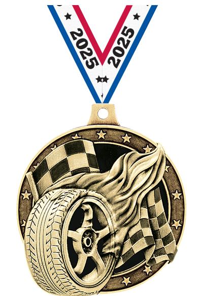 2" 3D RACING TIRE MDL GD W/RIB