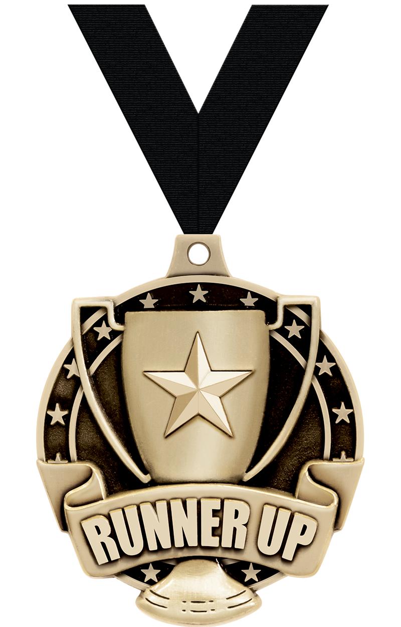 2" 3D RUNNER UP - MEDAL GOLD