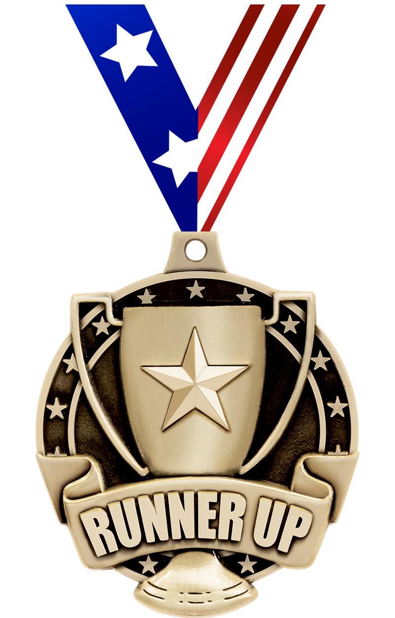 2" 3D RUNNER UP - MEDAL GOLD