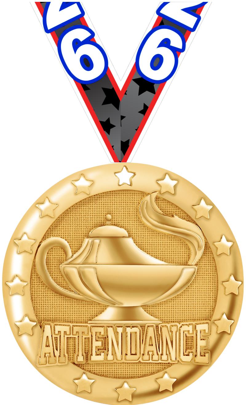 2" BLAZE ATTENDANCE MDL GLD