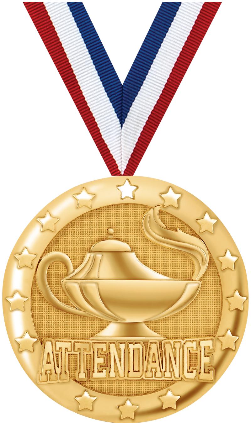 2" BLAZE ATTENDANCE MDL GLD