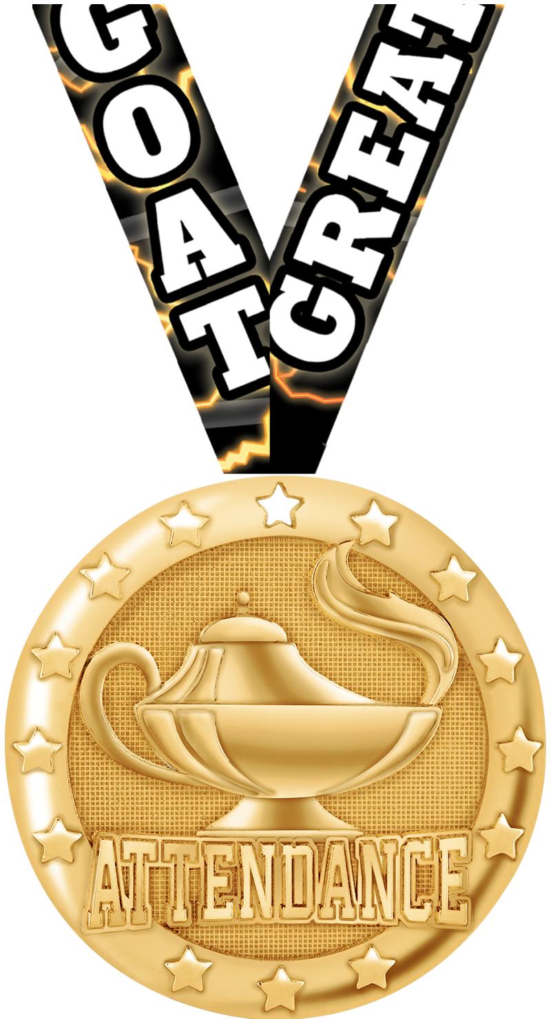 2" BLAZE ATTENDANCE MDL GLD