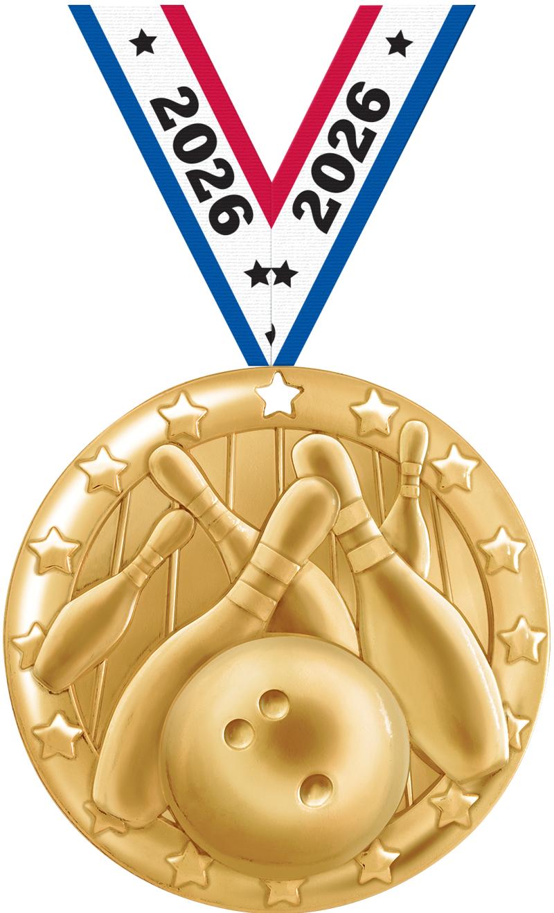 2" BLAZE BOWLING MDL GLD