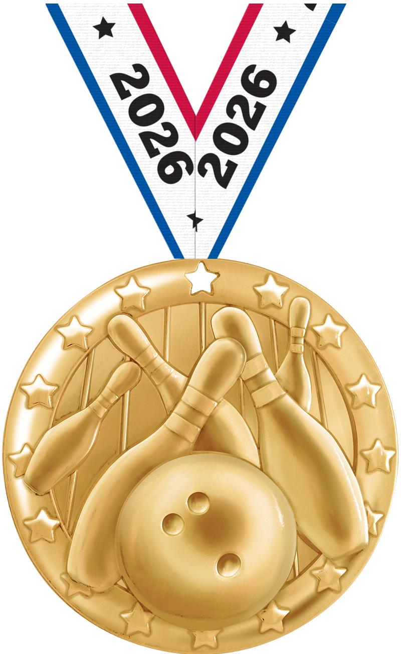 2" BLAZE BOWLING MDL GLD