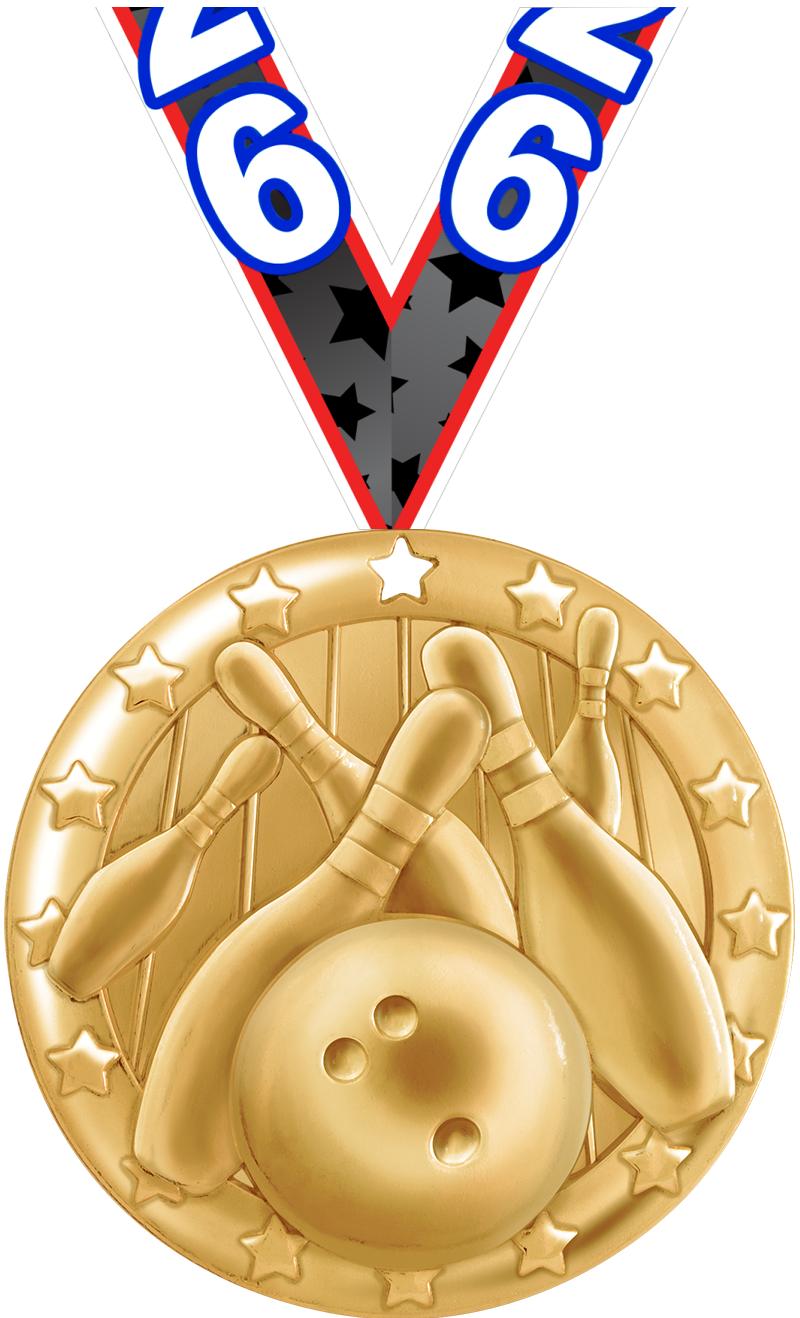 2" BLAZE BOWLING MDL GLD