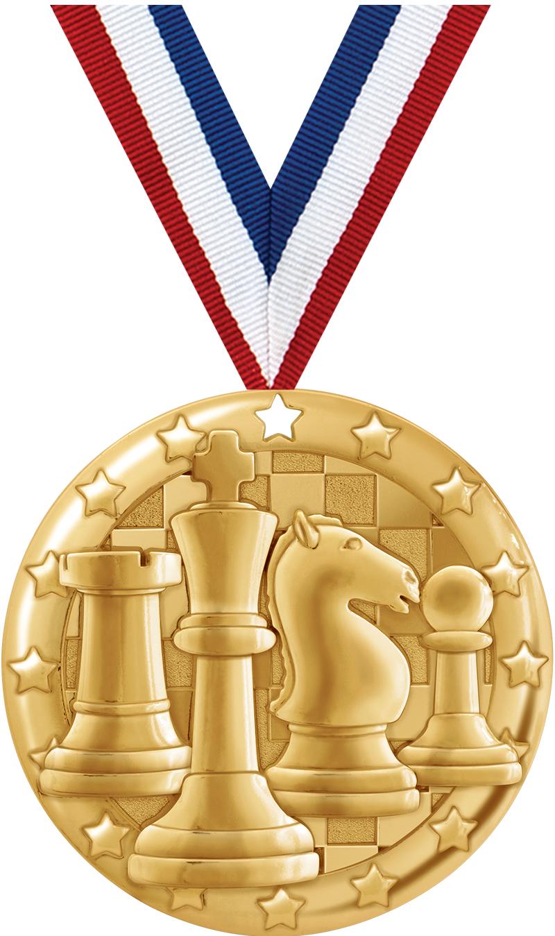 2" BLAZE CHESS MDL GLD