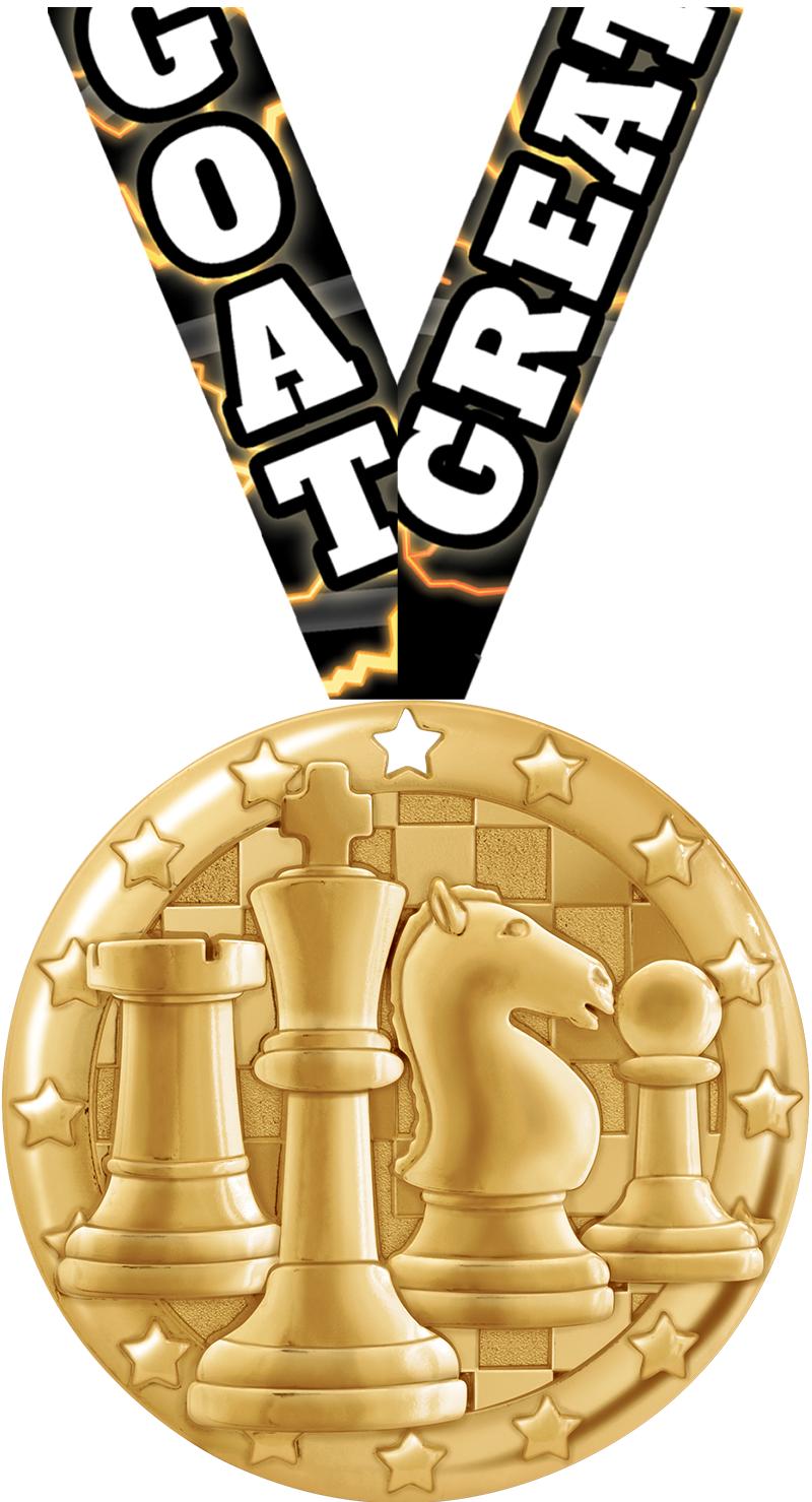 2" BLAZE CHESS MDL GLD