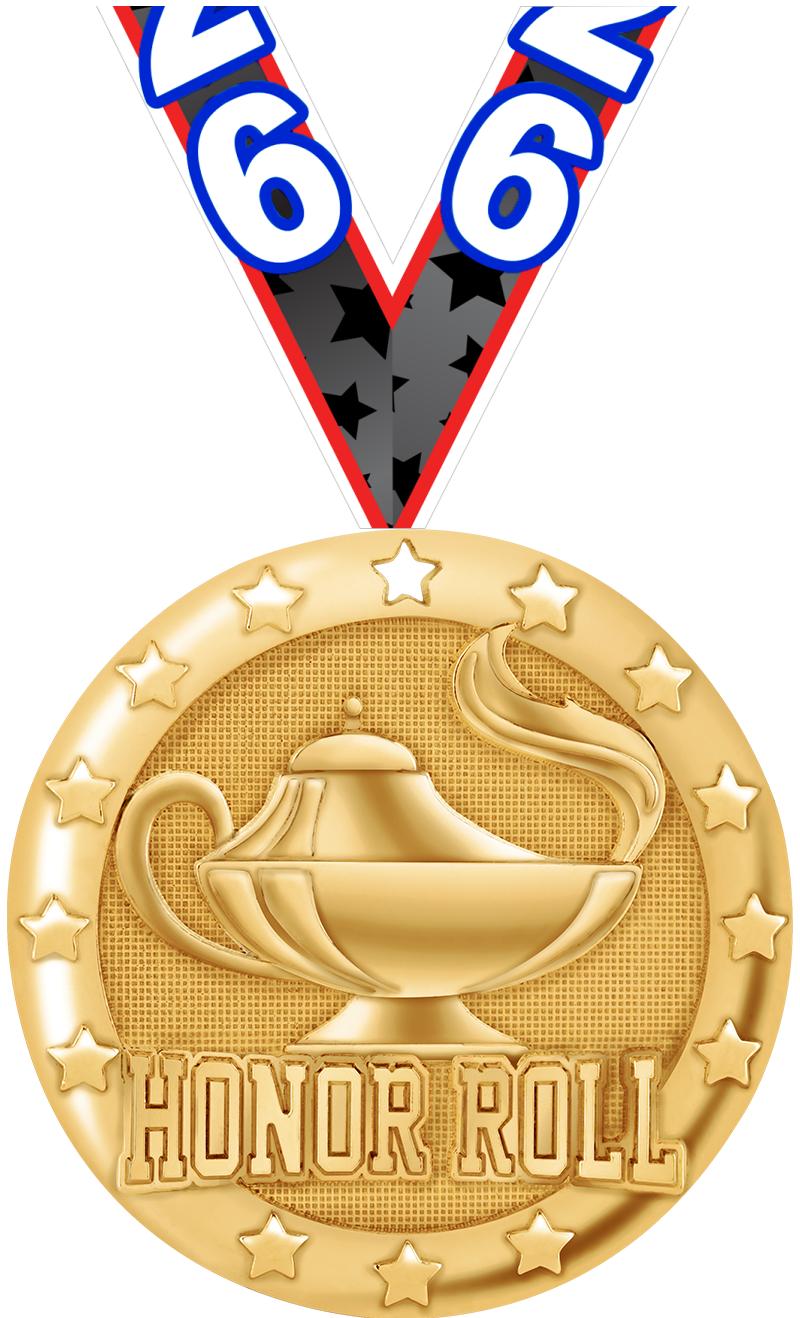 2" BLAZE HONOR ROLL MDL GLD