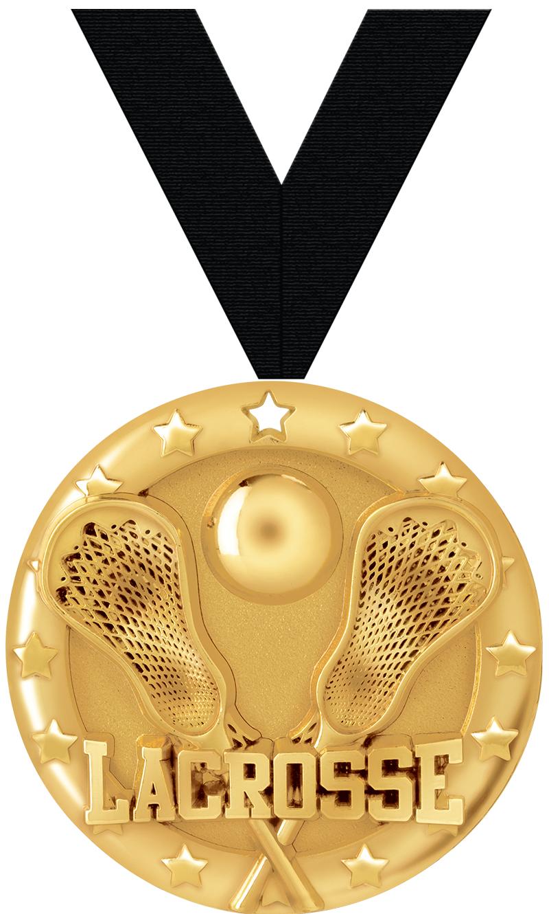 2"BLAZE LACROSSE MEDAL GOLD