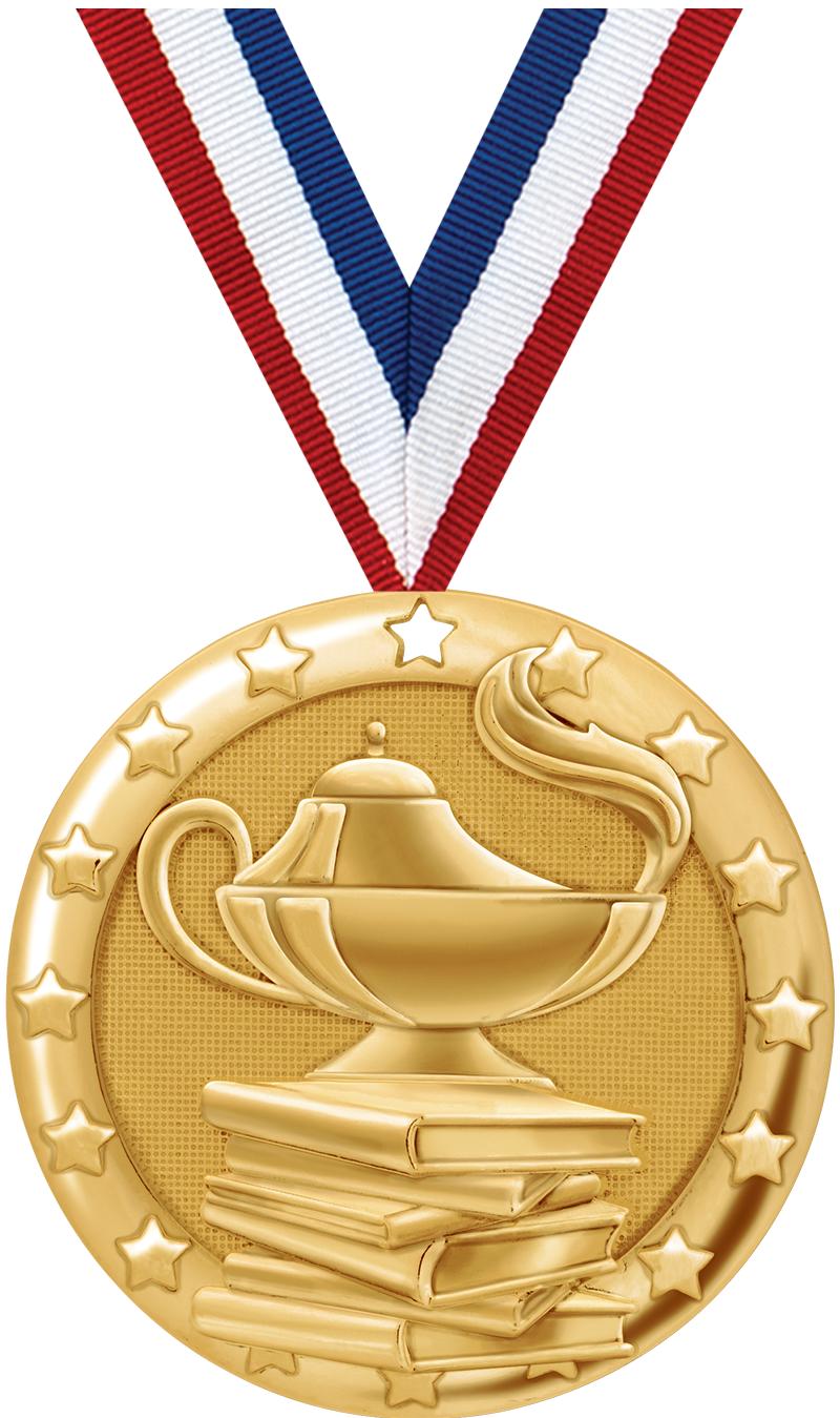 2" BLAZE SCHOLASTIC MDL GLD