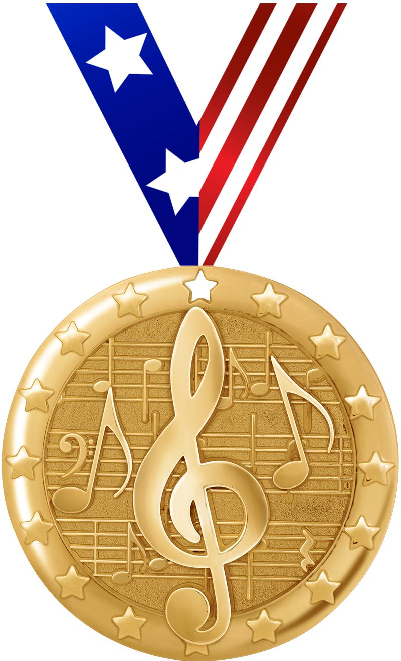 2" BLAZE MUSIC MDL GLD