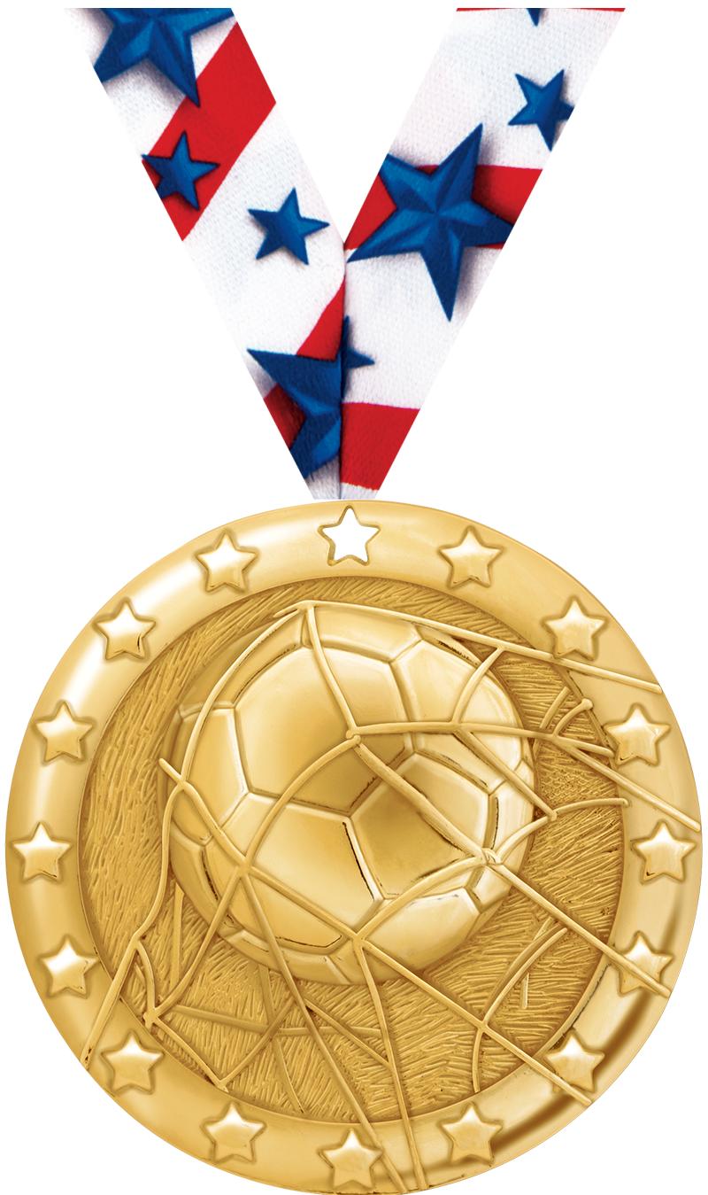2" BLAZE SOCCER MDL GLD