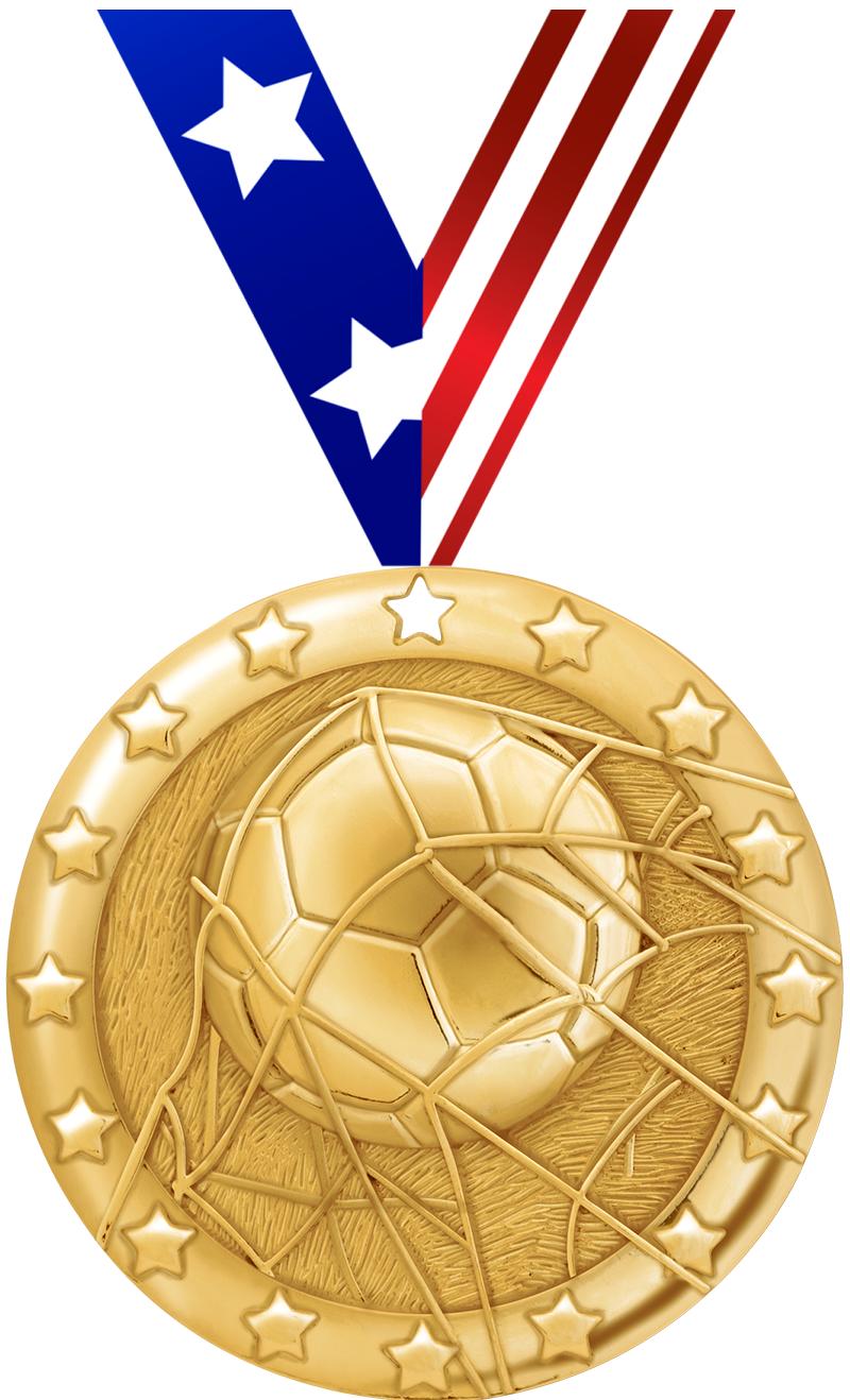 2" BLAZE SOCCER MDL GLD