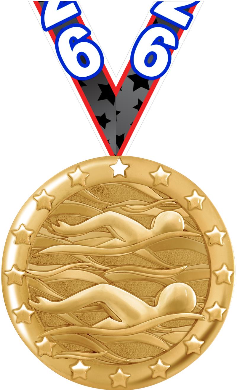 2" BLAZE SWIMMING MDL GLD