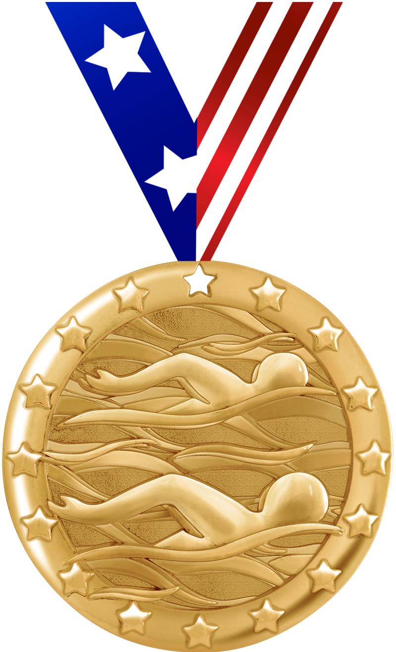 2" BLAZE SWIMMING MDL GLD