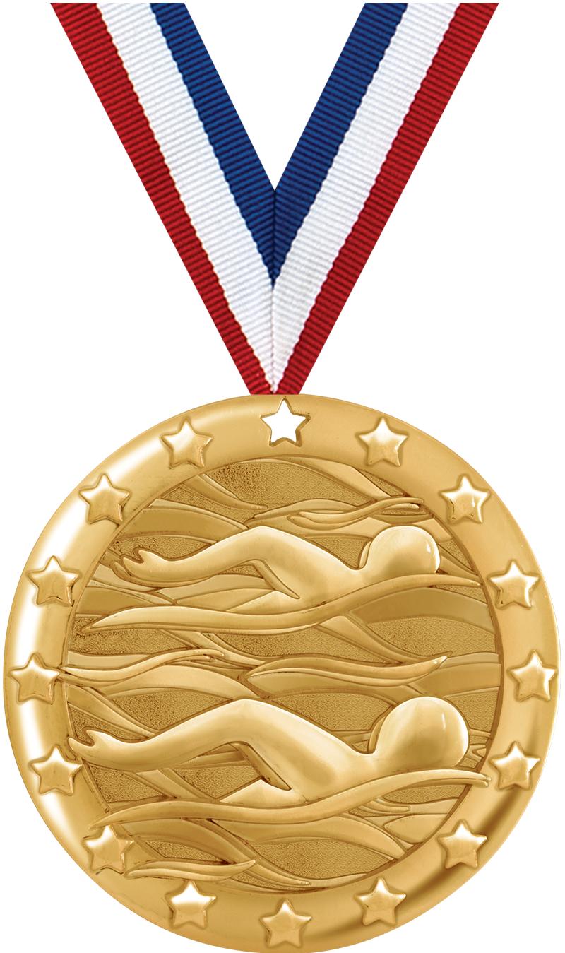 2" BLAZE SWIMMING MDL GLD