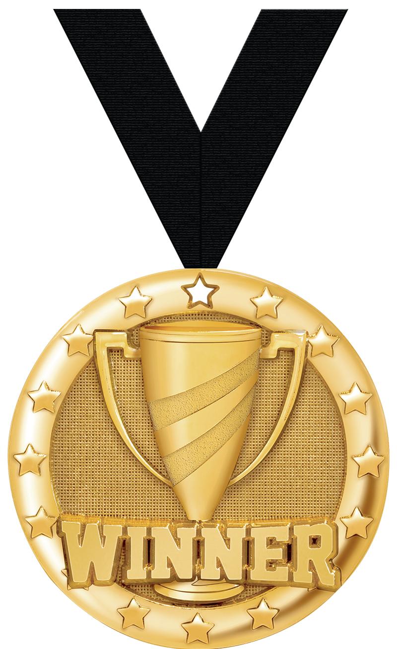 2" BLAZE WINNER MEDAL GOLD