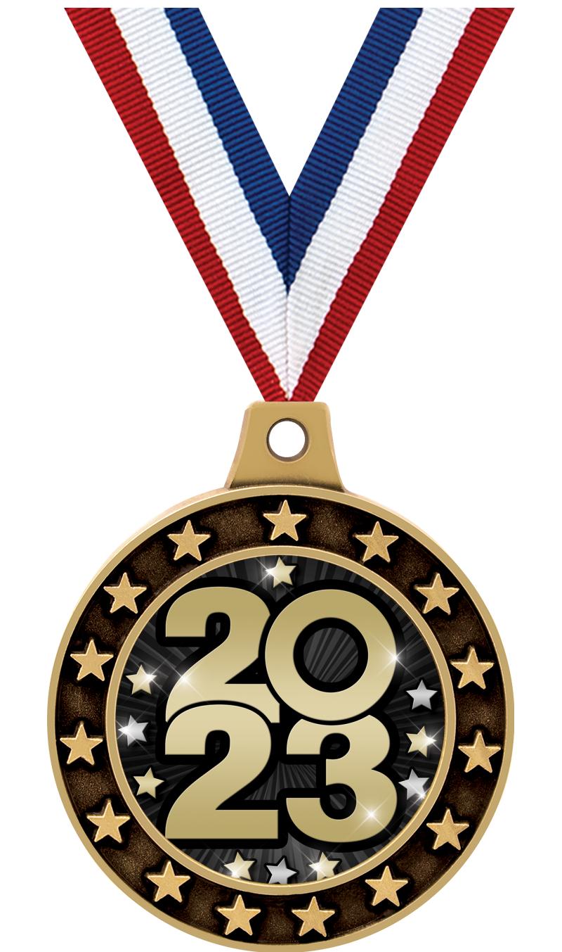 XR-224 Volleyball Medal 2 with Ribbon – Trophy Shop Mobile