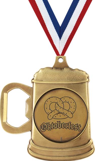 Winner Gold Medal Bottle Opener: Celebrate drinking excellence