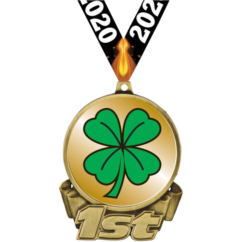 St. Patricks Day Medals Crown Awards