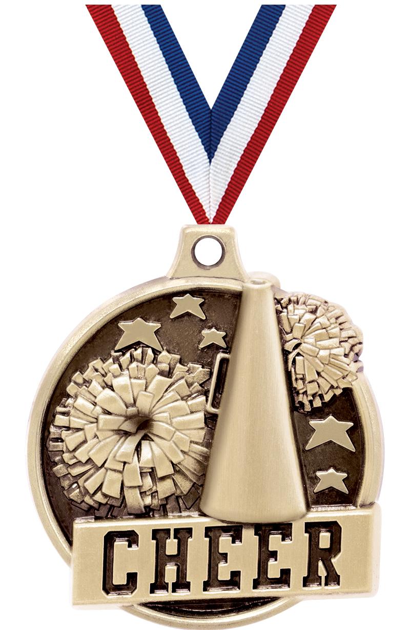 1.5"3D CHALLENGER CHEER GOLD