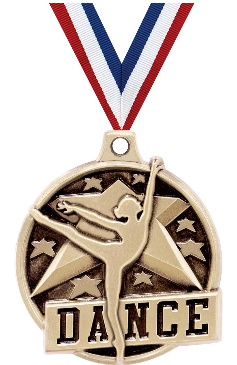 1.5"3D CHALLENGER DANCE GOLD