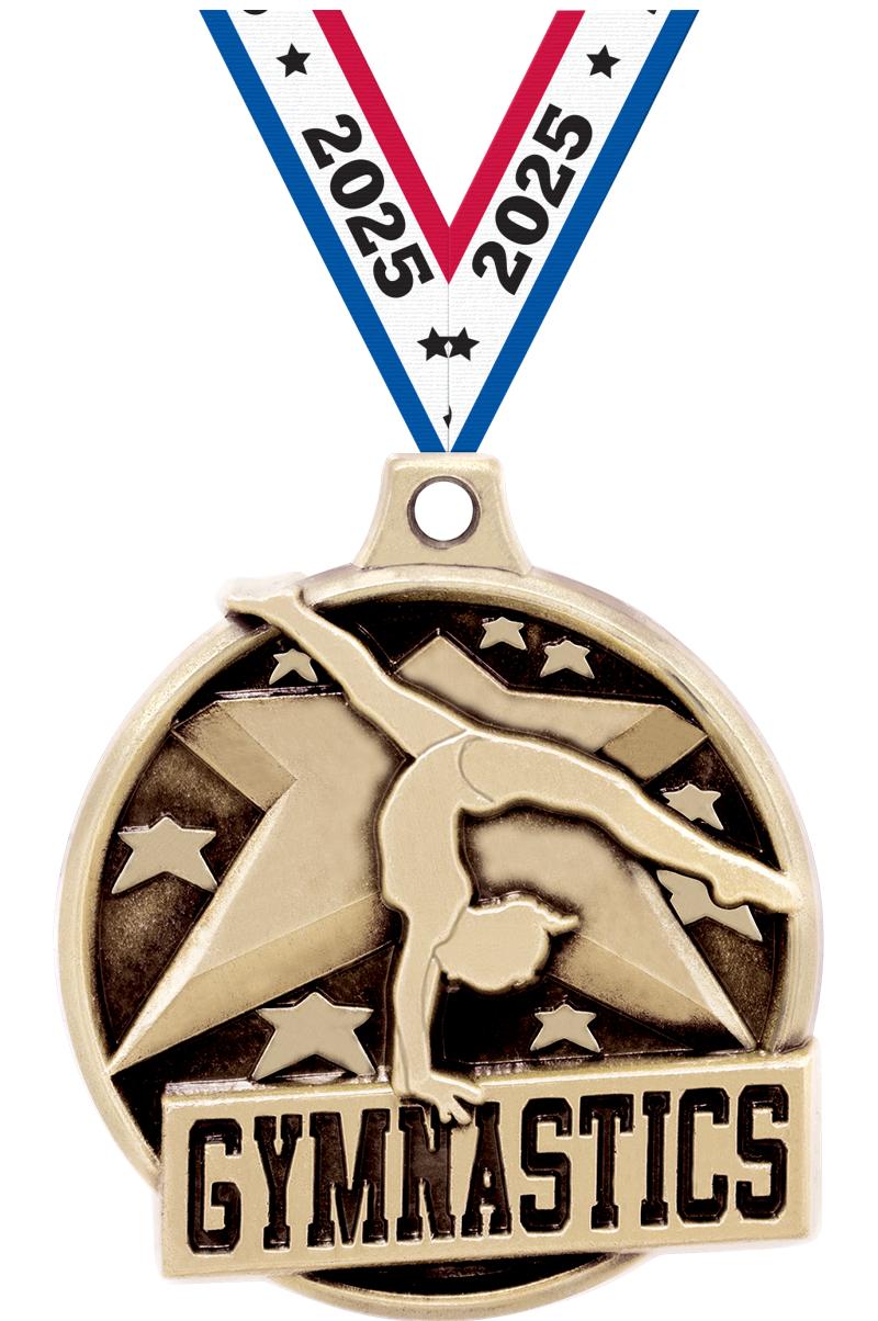 1.5"3D CHALLENGER FEM GYM GOLD