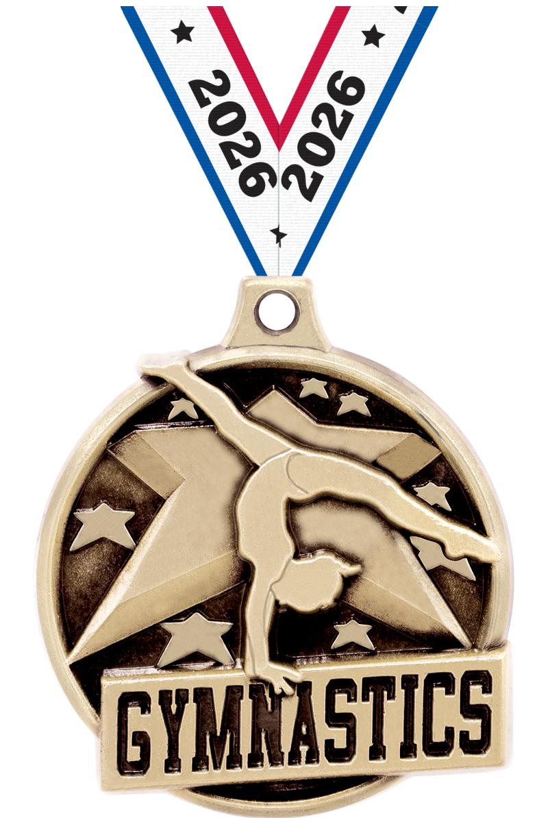 1.5"3D CHALLENGER FEM GYM GOLD