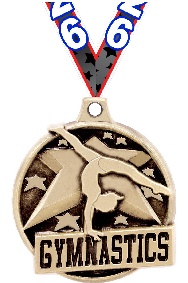 1.5"3D CHALLENGER FEM GYM GOLD