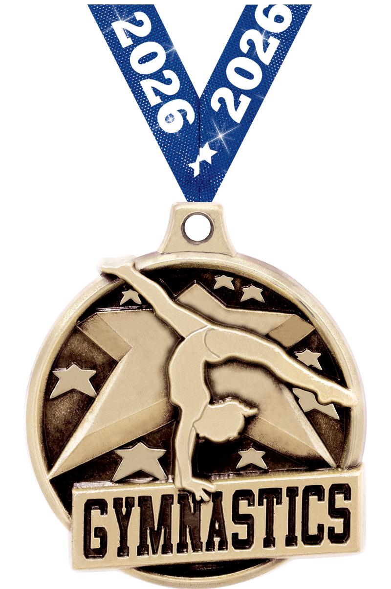 1.5"3D CHALLENGER FEM GYM GOLD